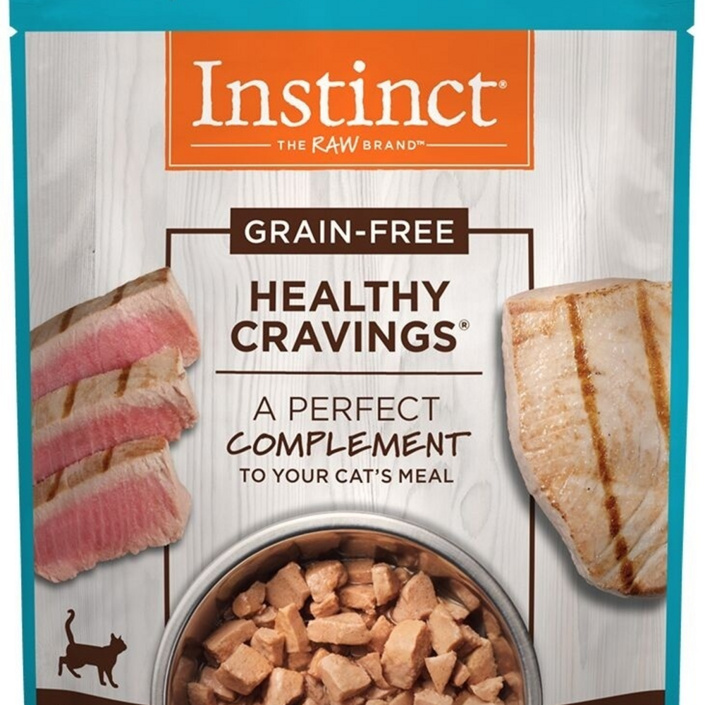 
                  
                    Instinct Healthy Cravings Grain Free Tender Tuna Recipe Meal Topper Pouches for Cats
                  
                