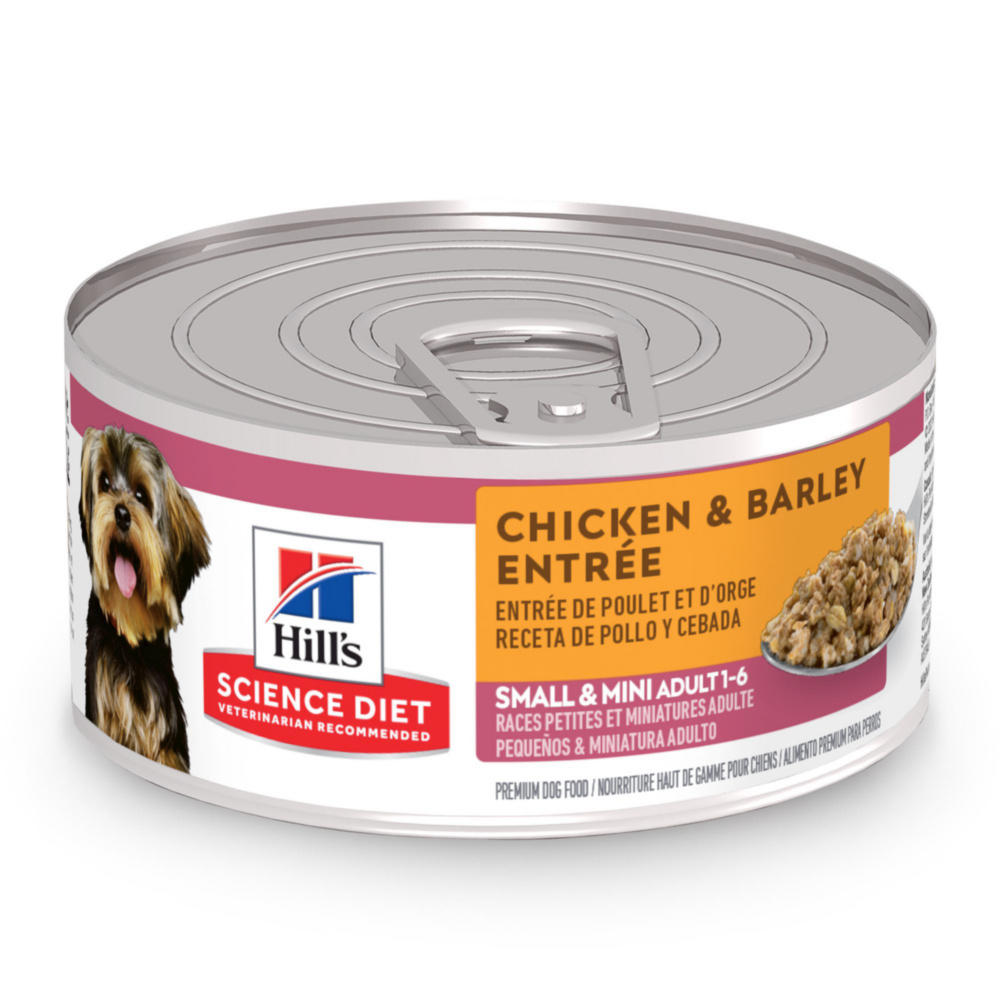 
                  
                    Hill's Science Diet Adult SM Paws Chicken & Barley Entree Canned Dog Food
                  
                