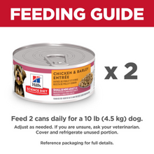 Load image into Gallery viewer, Hill&#39;s Science Diet Adult SM Paws Chicken &amp; Barley Entree Canned Dog Food