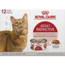 Load image into Gallery viewer, Royal Canin Feline Health Nutrition Adult Instinctive Thin Slices in Gravy Canned Cat Food