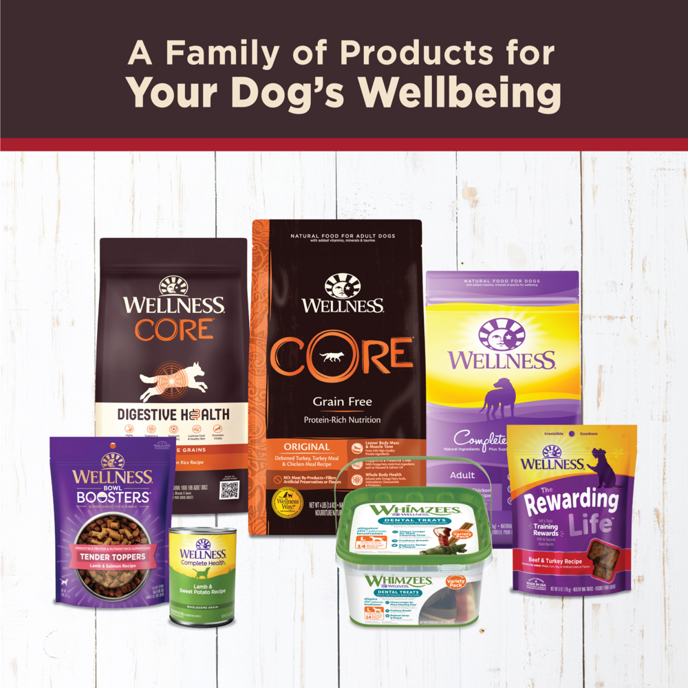 
                  
                    Wellness CORE Natural Grain Free Hearty Cuts Beef and Venison Canned Dog Food
                  
                