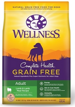 Load image into Gallery viewer, Wellness Grain-Free Complete Health Adult Lamb &amp; Lamb Meal Recipe Dry Dog Food