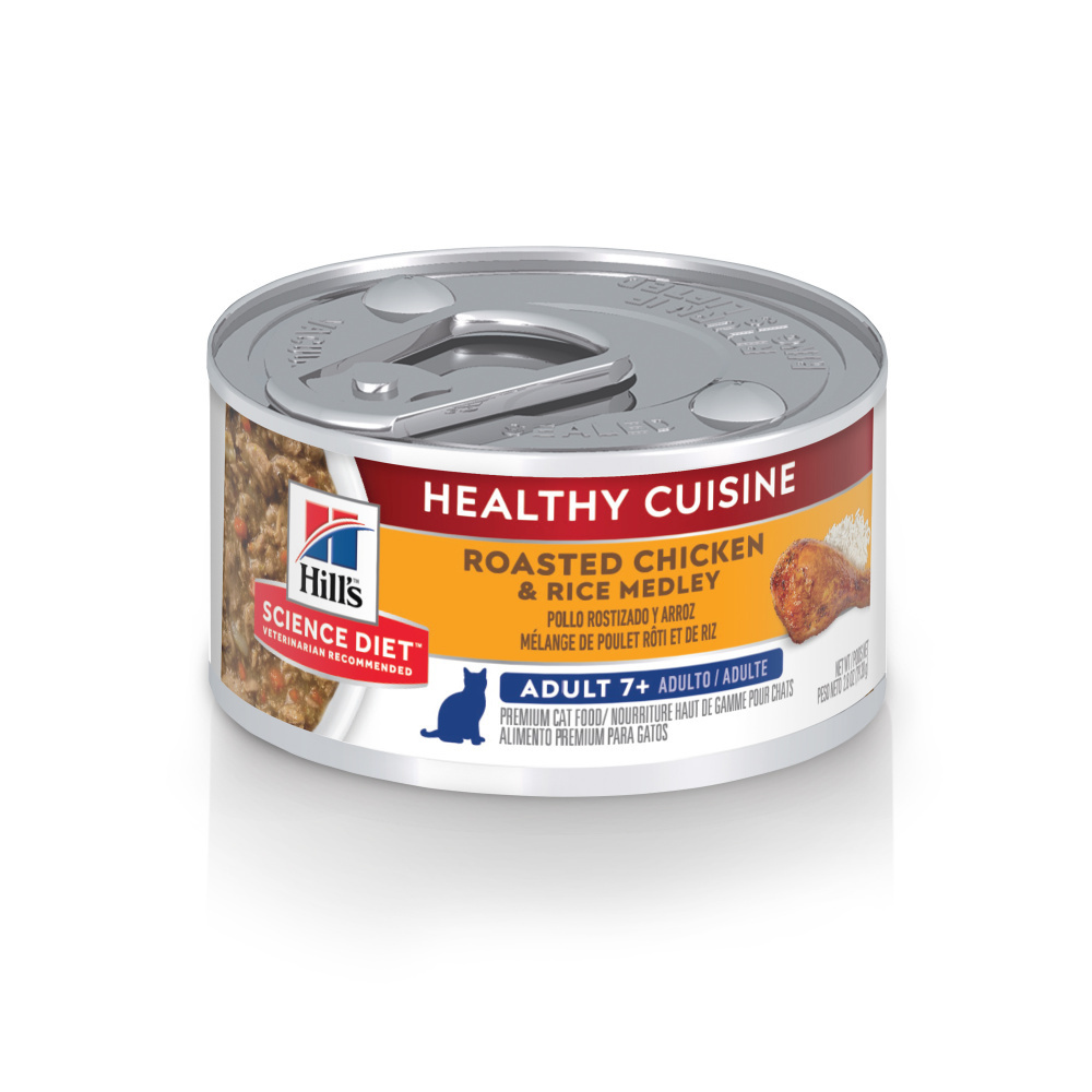 
                  
                    Hill's Science Diet Healthy Cuisine Adult 7+ Roasted Chicken & Rice Medley Canned Cat Food
                  
                