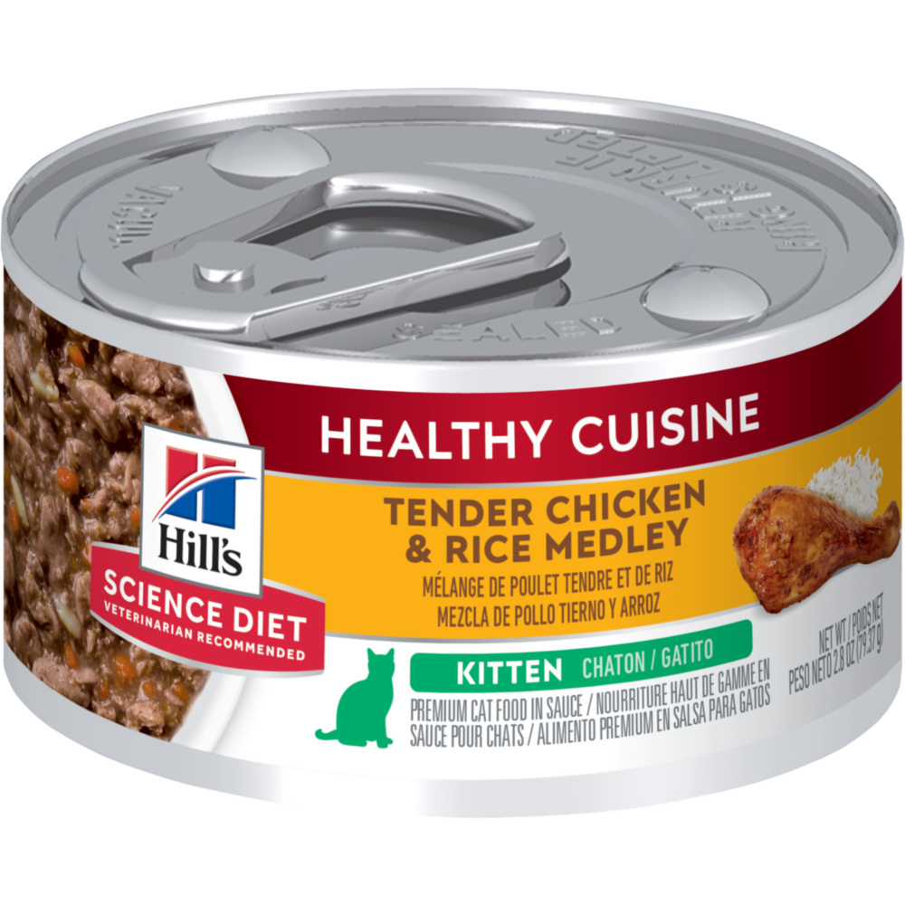 
                  
                    Hill's Science Diet Kitten Healthy Cuisine Roasted Chicken & Rice Medley Canned Cat Food
                  
                