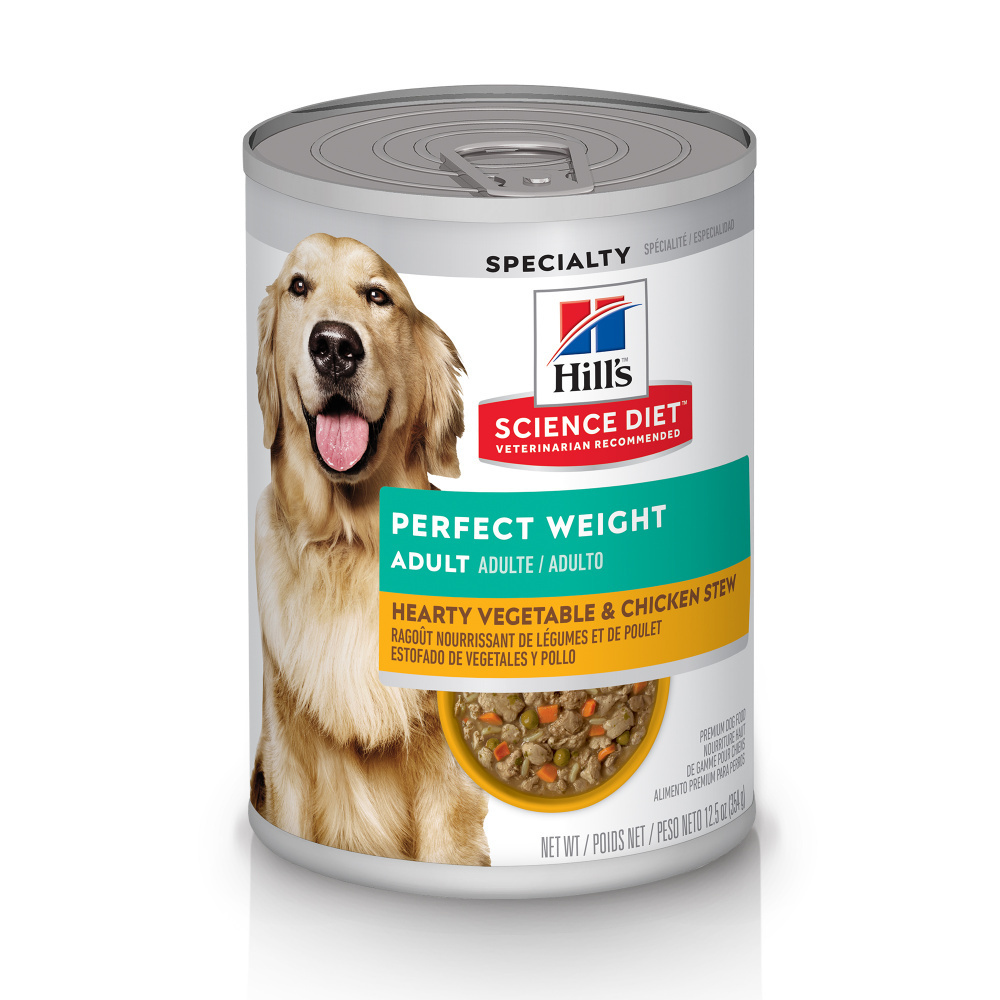 
                  
                    Hill's Science Diet Adult Perfect Weight Hearty Vegetable & Chicken Stew Canned Dog Food
                  
                