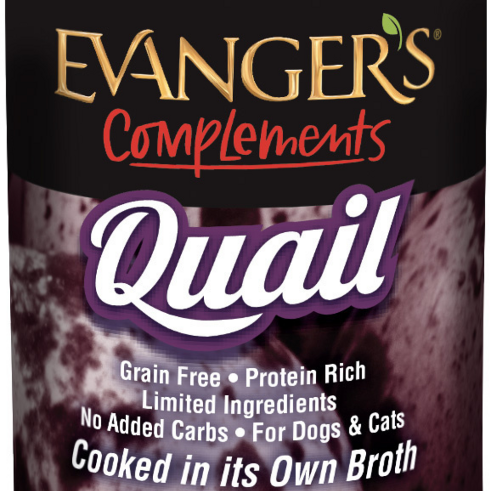 
                  
                    Evangers Grain Free Quail Canned Food for Dogs and Cats
                  
                