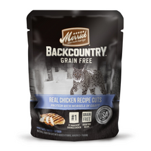 Load image into Gallery viewer, Merrick Backcountry Grain Free Gluten Free Premium High Protein Wet Cat Food, Chicken Recipe Cuts With Gravy