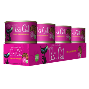 Tiki Cat Luau Grain Free Tuna In Crab Surimi Consomme Canned Cat Food