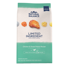 Load image into Gallery viewer, Natural Balance Limited Ingredient Grain Free Chicken &amp; Sweet Potato Recipe Dry Dog Food