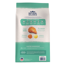 Load image into Gallery viewer, Natural Balance Limited Ingredient Grain Free Chicken &amp; Sweet Potato Recipe Dry Dog Food