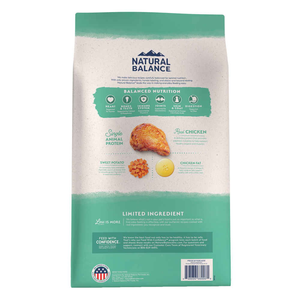 
                  
                    Natural Balance Limited Ingredient Grain Free Chicken & Sweet Potato Recipe Dry Dog Food
                  
                