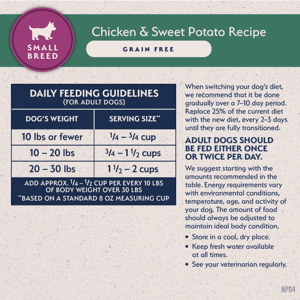 
                  
                    Natural Balance Limited Ingredient Grain Free Chicken & Sweet Potato Small Breed Recipe Dry Dog Food
                  
                