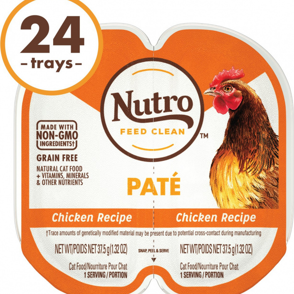 
                  
                    Nutro Perfect Portions Grain-Free Chicken Recipe Cat Food Trays
                  
                