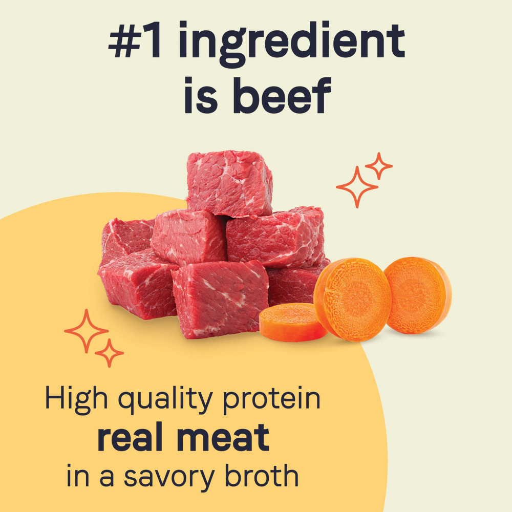 
                  
                    Canidae Pure Petite Small Breed Cup Minced with Beef & Carrots Wet Dog Food,
                  
                