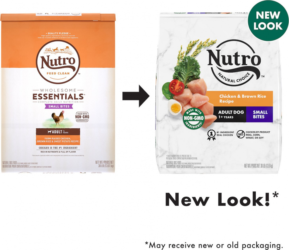 
                  
                    Nutro Wholesome Essentials Small Bites Chicken, Whole Brown Rice and Sweet Potato Dry Dog Food
                  
                