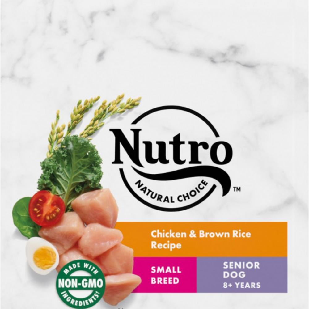 
                  
                    Nutro Wholesome Essentials Small Breed Senior Chicken, Whole Brown Rice and Sweet Potato Dry Dog Food
                  
                