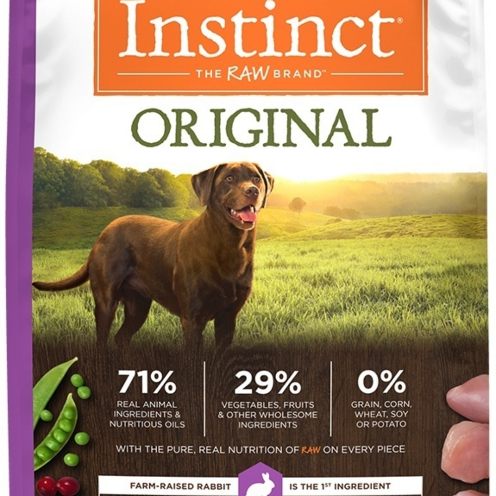 Instinct Original Grain Free Recipe with Real Rabbit Natural Dry Dog Food