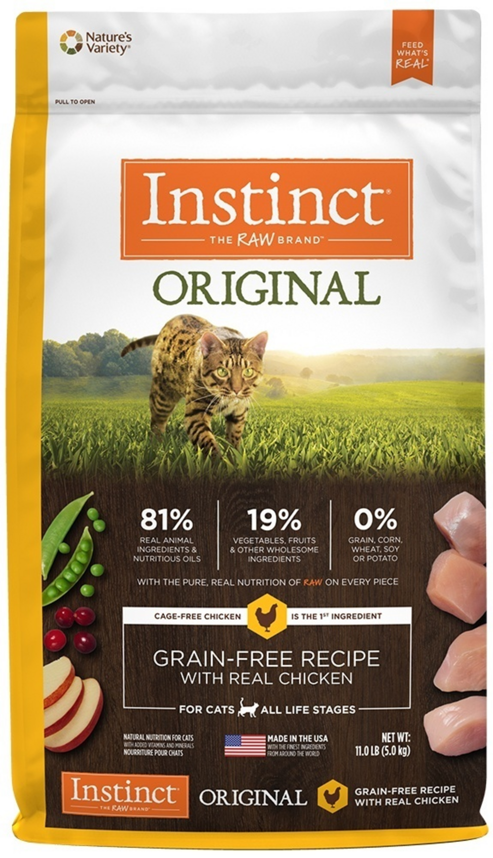 Instinct Original Grain Free Chicken Dry Cat Food