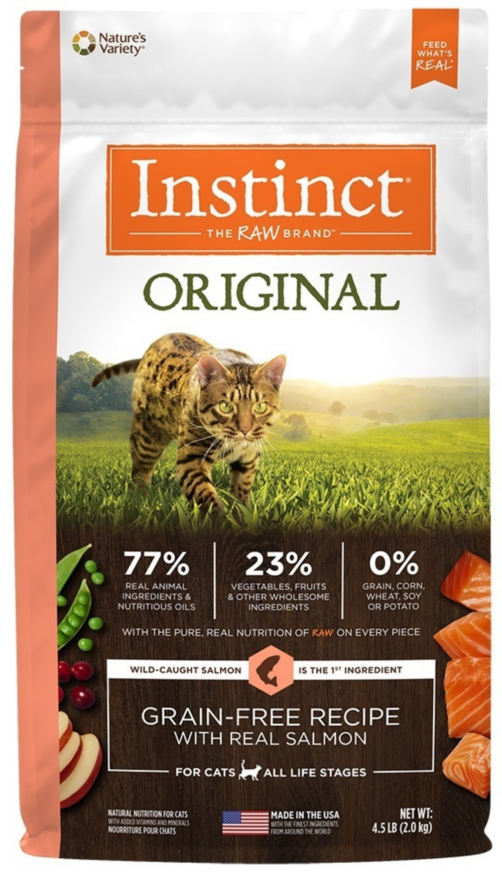 Instinct Original Grain-Free Real Salmon Dry Cat Food