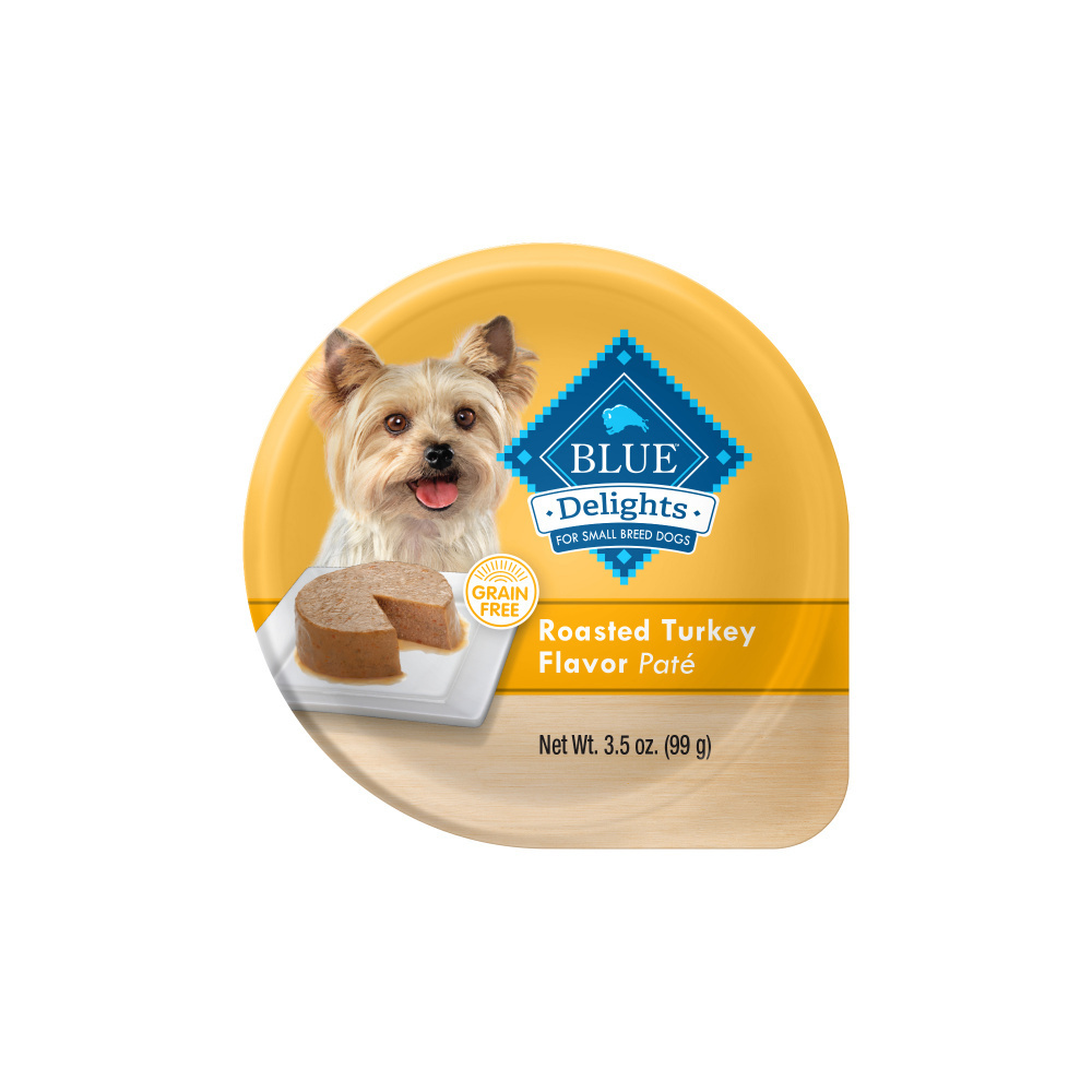 
                  
                    Blue Buffalo Blue Delights for Small Breed Dogs Roasted Turkey Flavor Pate Wet Food
                  
                