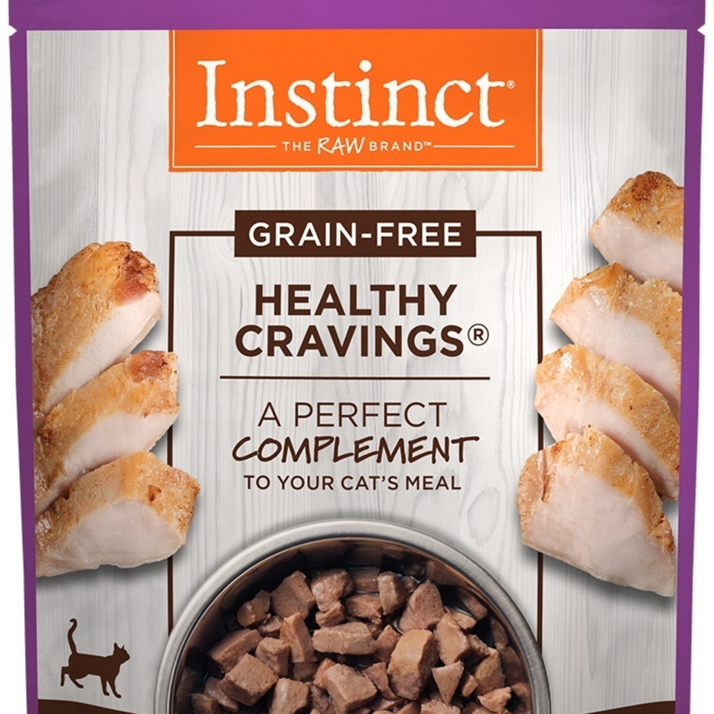 Instinct Healthy Cravings Grain Free Real Rabbit Recipe Natural Wet Cat Food Topper