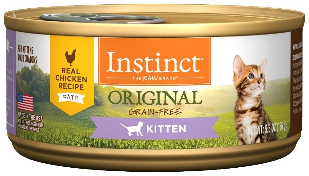 
                  
                    Instinct Kitten Grain Free Chicken Recipe Natural Canned Cat Food
                  
                