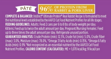 Load image into Gallery viewer, Instinct Ultimate Protein Grain Free Rabbit Natural Canned Cat Food