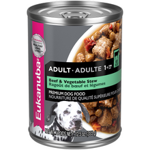 Load image into Gallery viewer, Eukanuba Adult Beef &amp; Vegetable Stew Canned Dog Food