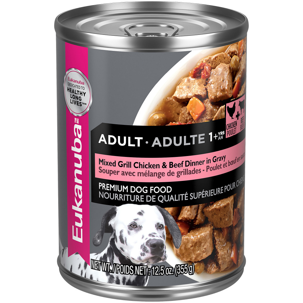 
                  
                    Eukanuba Adult Mixed Grill Beef & Chicken Dinner in Gravy Canned Dog Food
                  
                