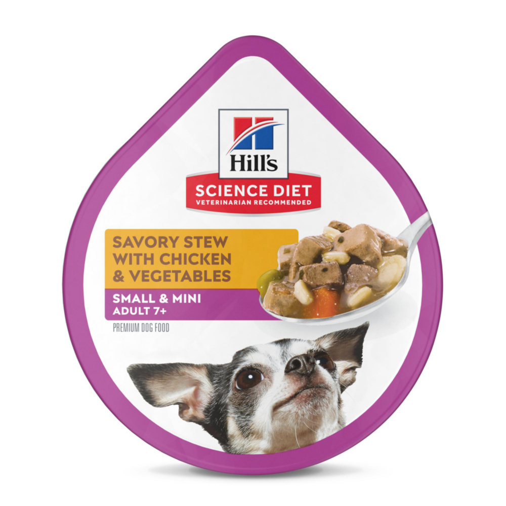 
                  
                    Hill's Science Diet Adult 7+ SM Paws Savory Stew with Chicken & Vegetables Dog Food Trays
                  
                