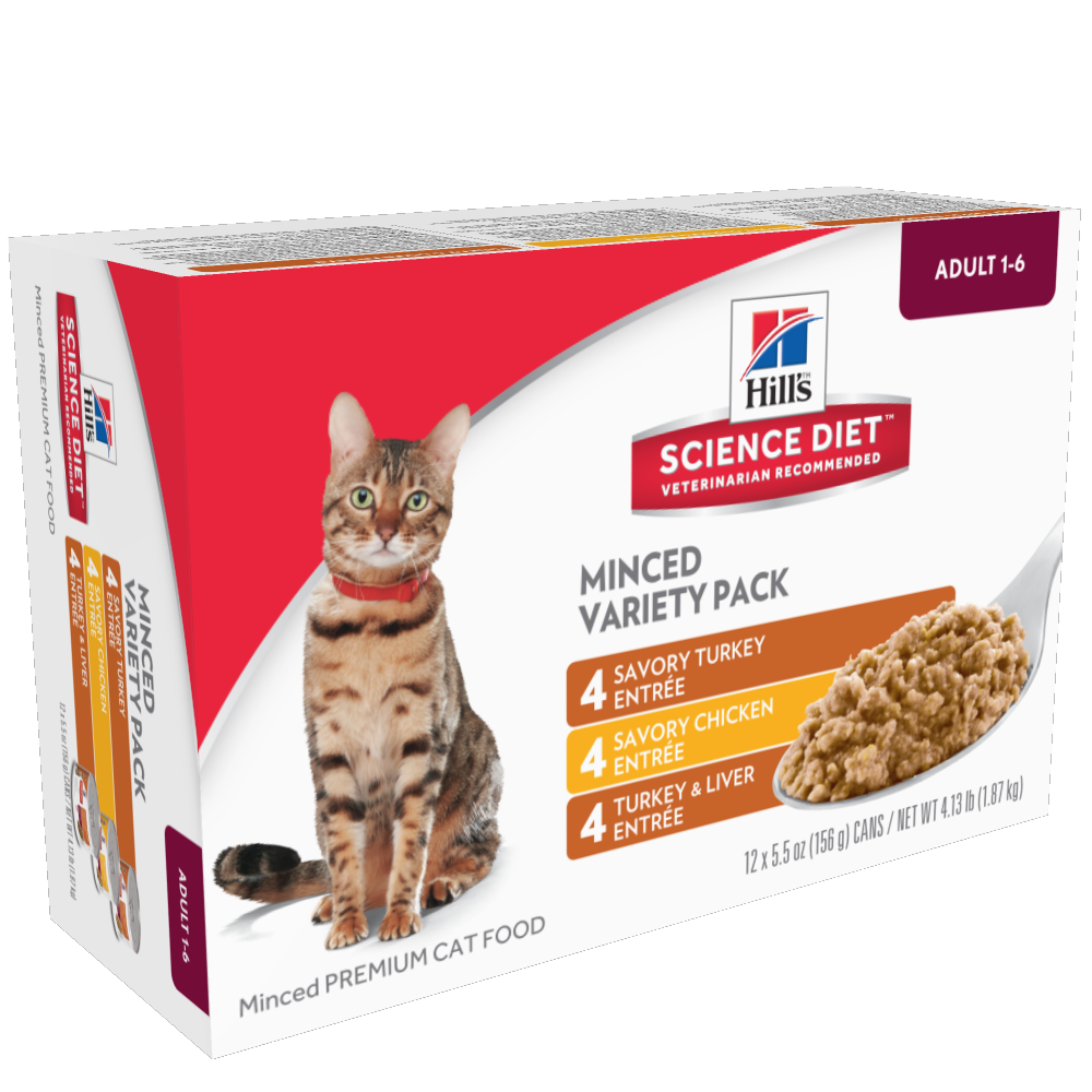 
                  
                    Hill's Science Diet Adult Savory Entree Variety Pack Canned Cat Food
                  
                