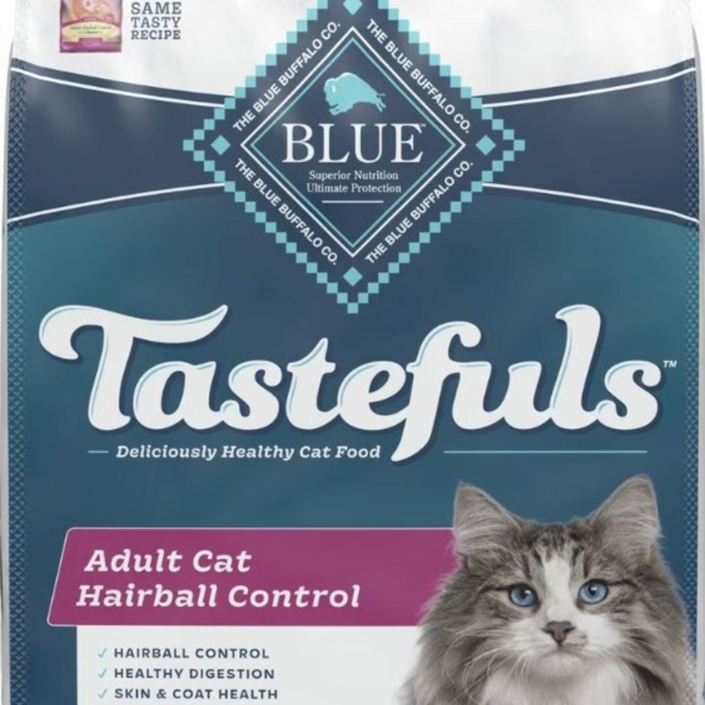 Blue Buffalo Tastefuls Adult Cat Hairball Control Chicken & Brown Rice Recipe Dry Food