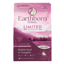 Load image into Gallery viewer, Earthborn Holistic Venture Limited ingredient Grain Free Rabbit Meal and Pumpkin Dry Dog Food