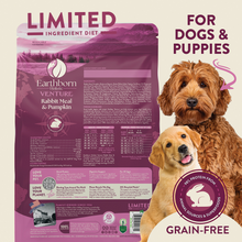 Load image into Gallery viewer, Earthborn Holistic Venture Limited ingredient Grain Free Rabbit Meal and Pumpkin Dry Dog Food