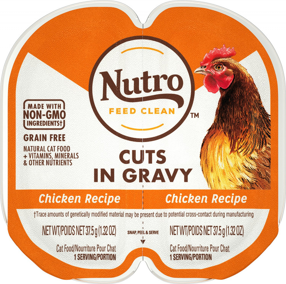 
                  
                    Nutro Perfect Portions Grain Free Cuts In Gravy Real Chicken Recipe Wet Cat Food Trays
                  
                