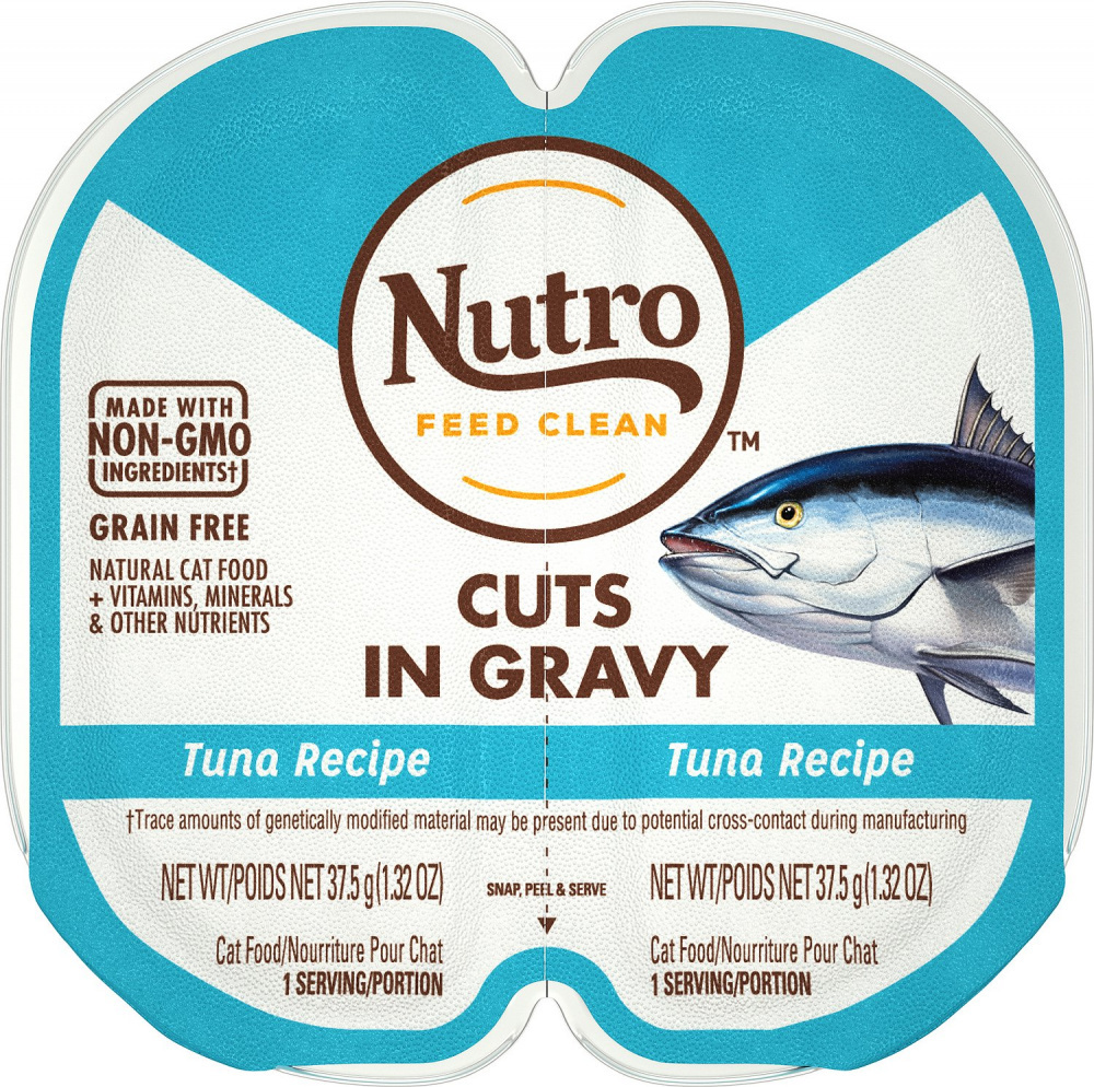 
                  
                    Nutro Perfect Portions Grain Free Cuts In Gravy Real Tuna Recipe Wet Cat Food Trays
                  
                