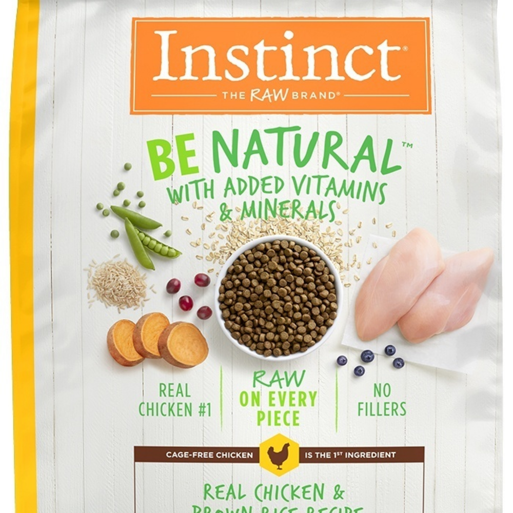 Instinct Be Natural Real Chicken & Brown Rice Dry Dog Food