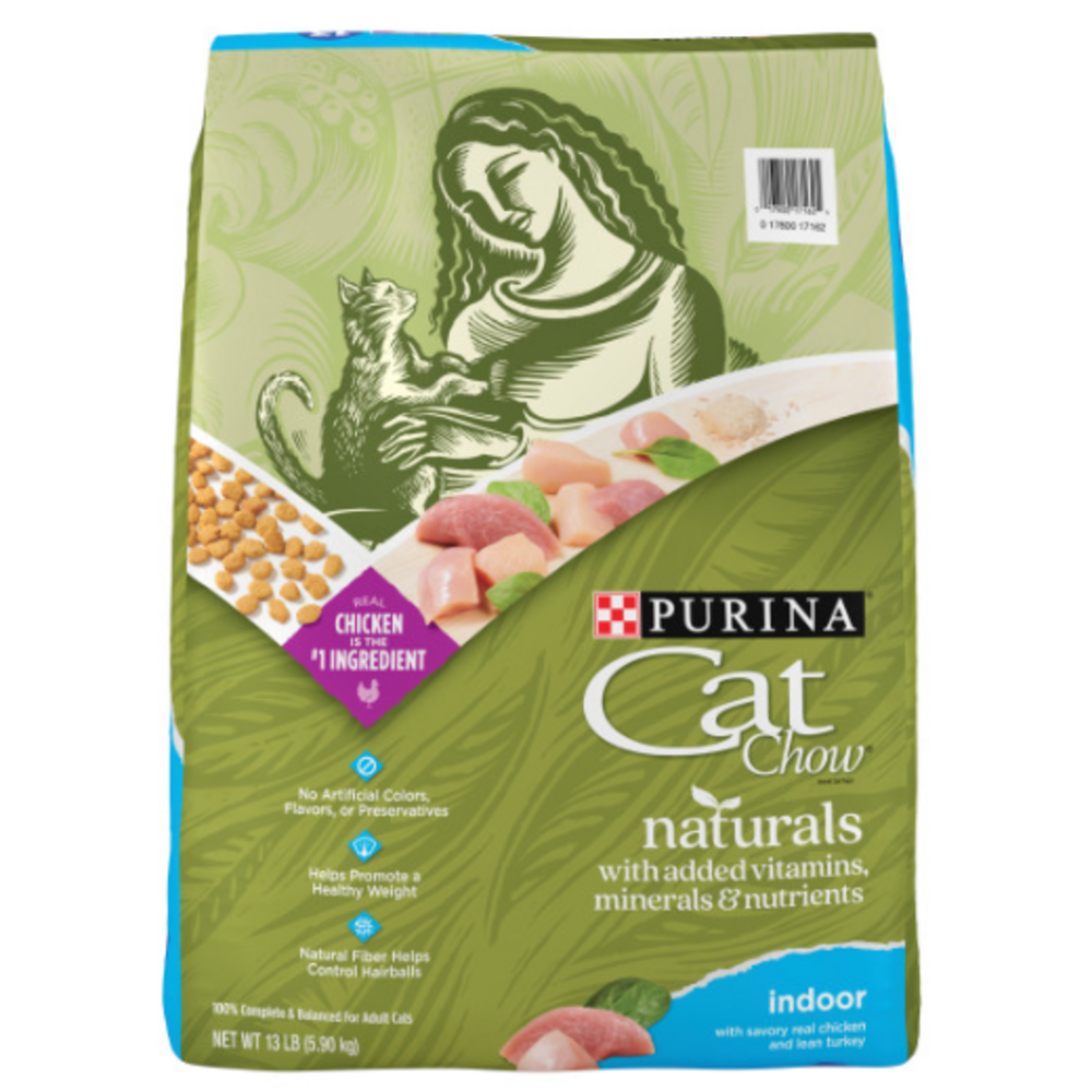 Purina Cat Chow Naturals Indoor Plus Vitamins & Minerals Dry Cat Food