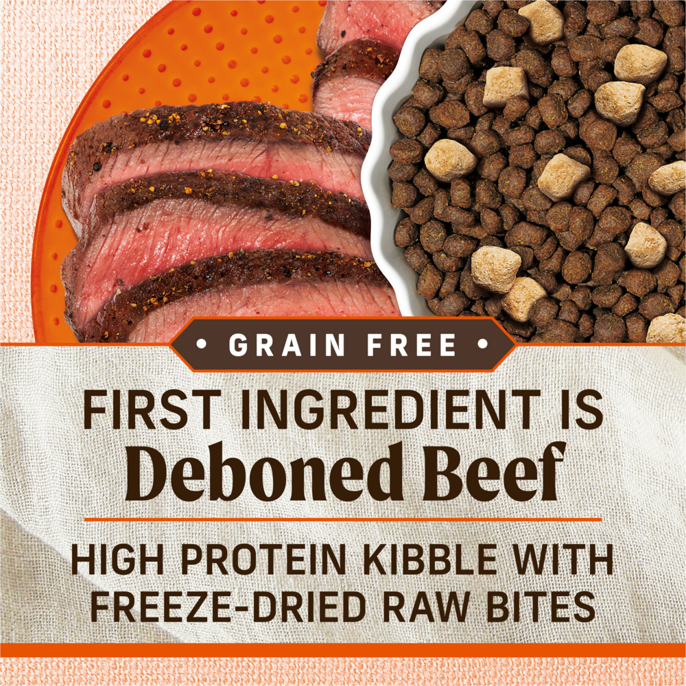 
                  
                    Merrick Lil Plates Small Breed Dog Food Grain Free Real Texas Beef & Sweet Potato with Raw Bites Recipe Small Dog Food
                  
                