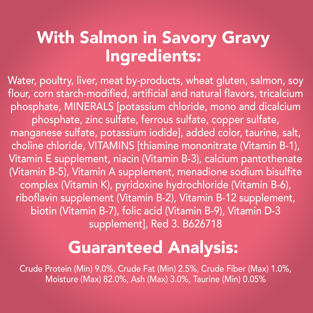 
                  
                    Friskies Extra Gravy Chunky with Salmon in Savory Gravy Canned Cat Food
                  
                