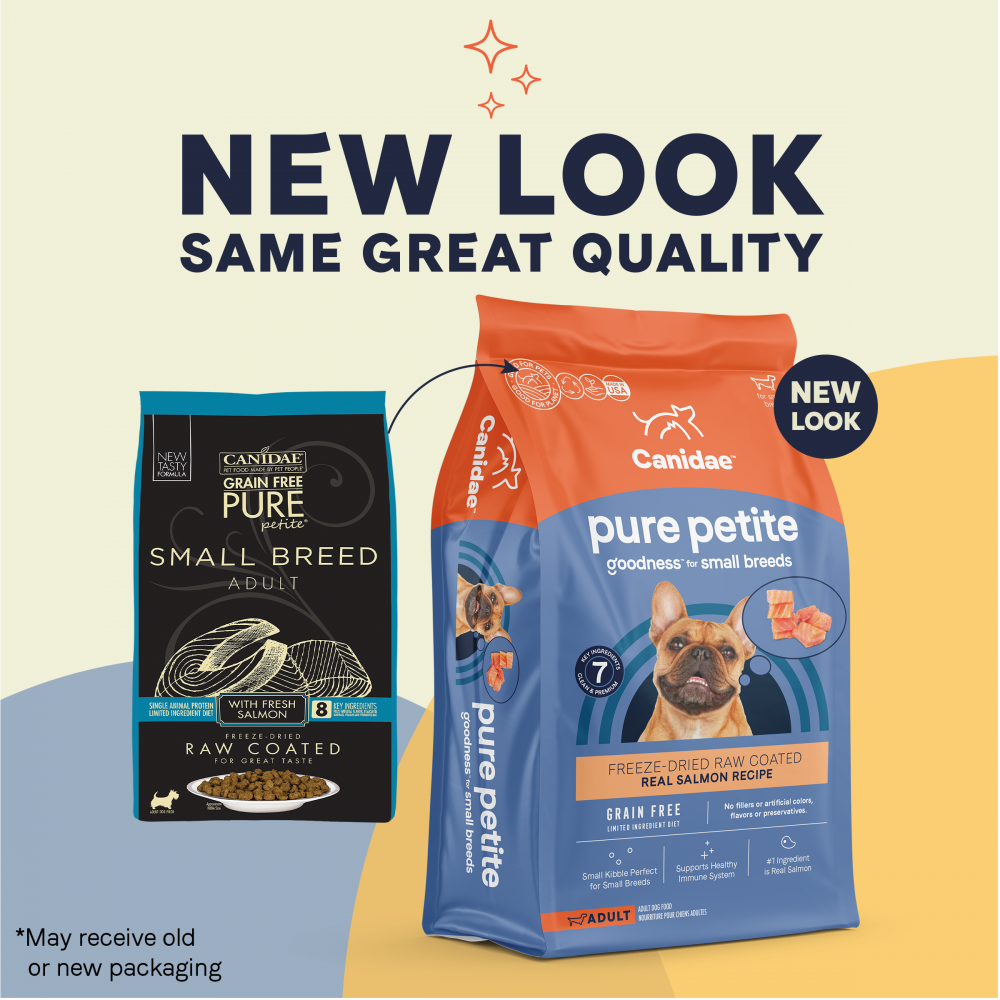 
                  
                    Canidae PURE Petite Small Breed Salmon Recipe Raw Coated Dry Dog Food
                  
                