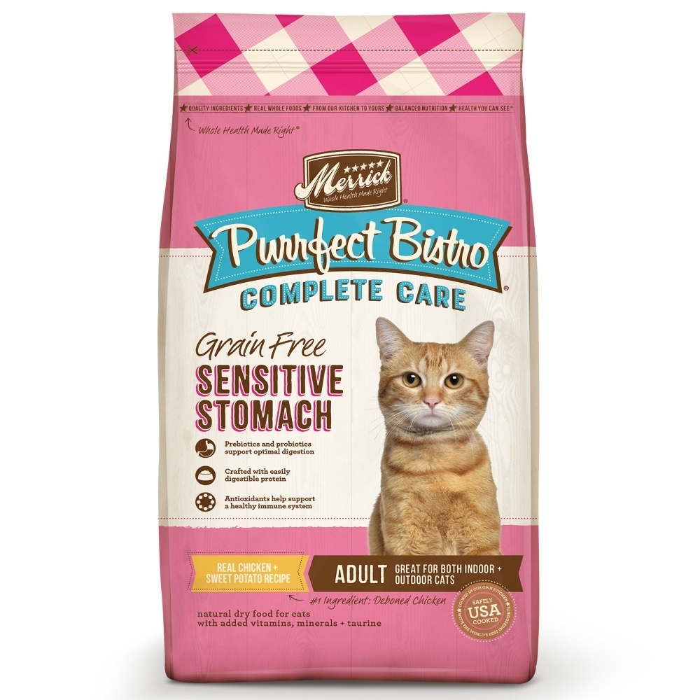 
                  
                    Merrick Purrfect Bistro Grain Free Complete Care Sensitive Stomach Recipe Dry Cat Food
                  
                