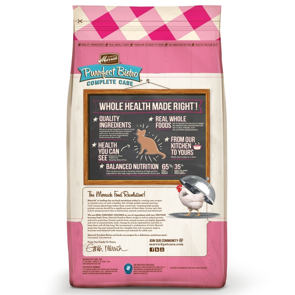 
                  
                    Merrick Purrfect Bistro Grain Free Complete Care Sensitive Stomach Recipe Dry Cat Food
                  
                