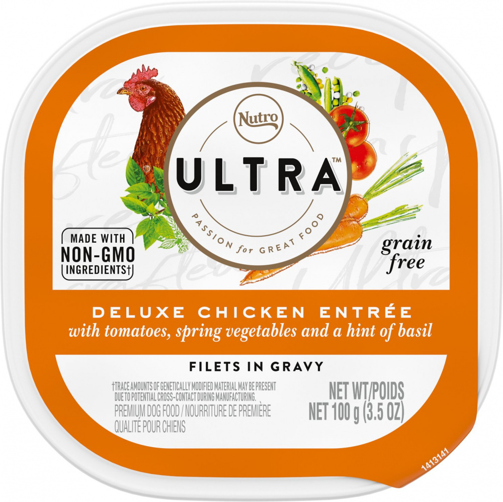 
                  
                    Nutro Ultra Grain Free Deluxe Chicken Entree Filets in Gravy Wet Dog Food
                  
                