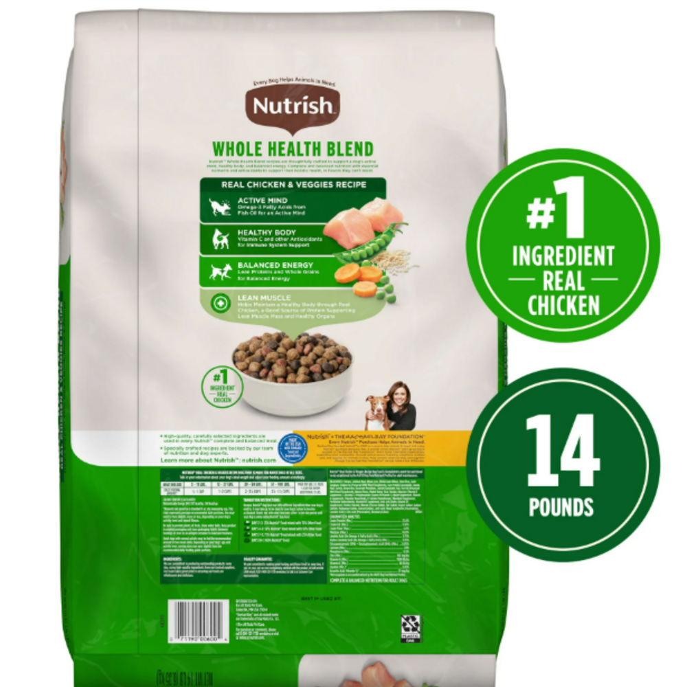 
                  
                    Rachael Ray Nutrish Natural Chicken & Veggies Recipe Dry Dog Food
                  
                