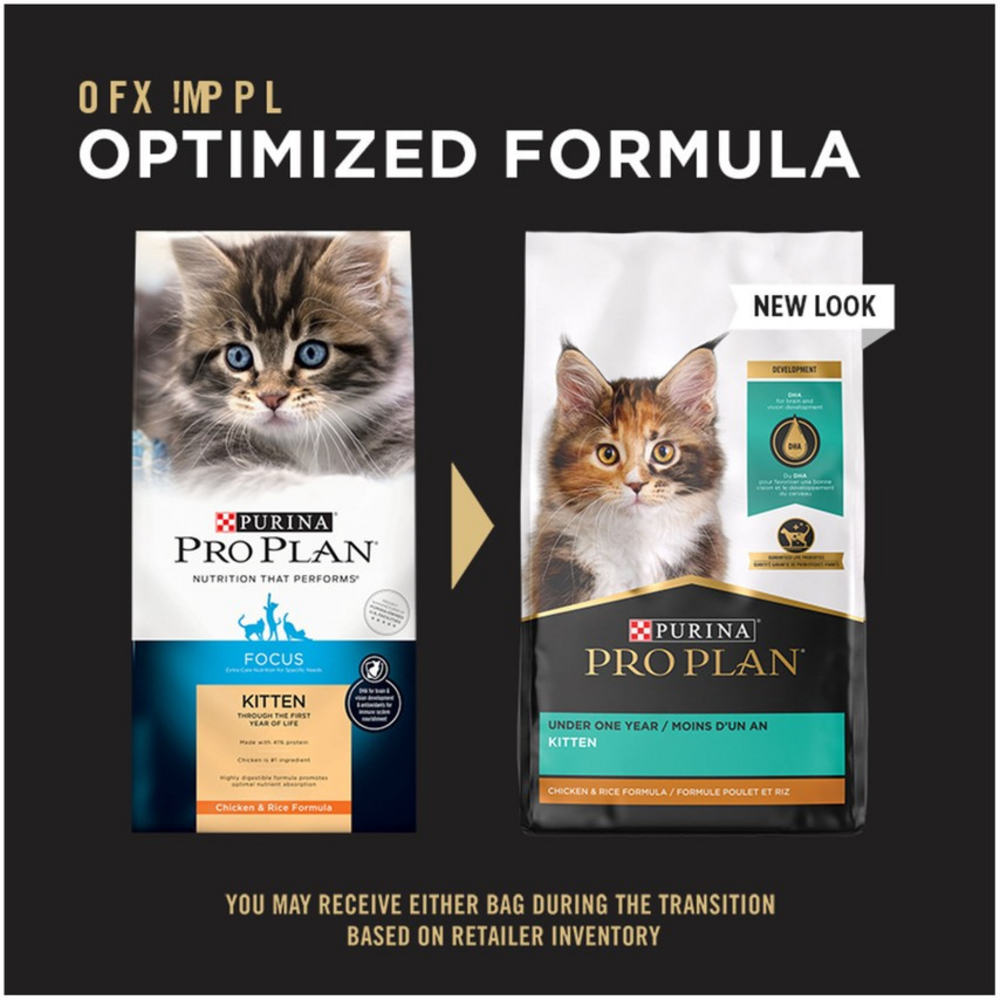 
                  
                    Purina Pro Plan Focus Chicken & Rice Formula Kitten Dry Cat Food
                  
                