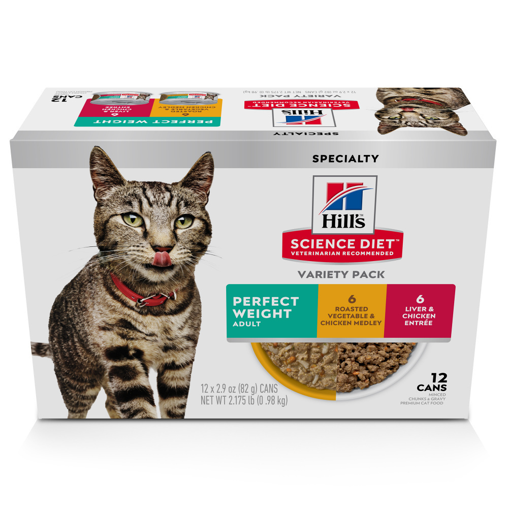 
                  
                    Hill's Science Diet Perfect Weight Variety Pack Adult Canned Cat Food
                  
                