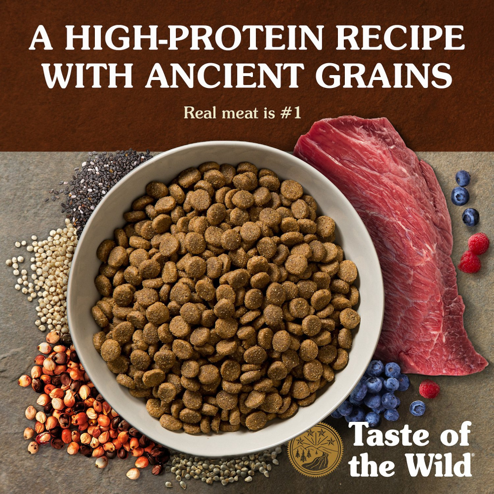
                  
                    Taste of the Wild Ancient Prairie with Ancient Grains Dry Dog Food
                  
                