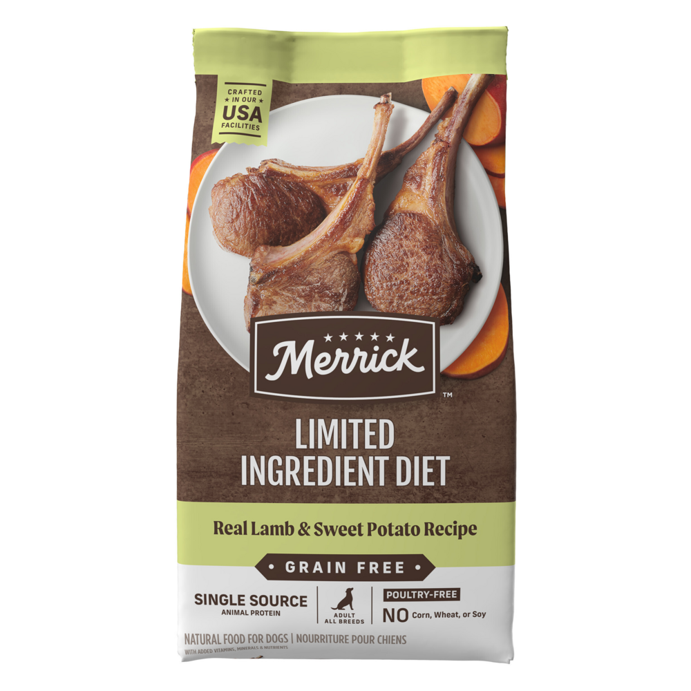 Merrick Limited Ingredient Diet Grain Free Real Lamb & Sweet Potato Recipe Dry Dog Food