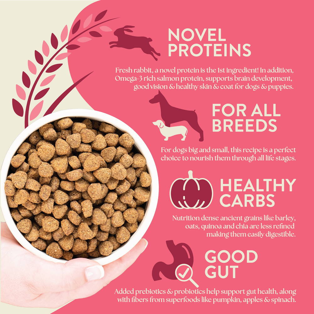 
                  
                    Earthborn Holistic Unrefined Roasted Rabbit with Ancient Grains & Superfoods Dry Dog Food
                  
                
